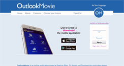 Desktop Screenshot of outlookmovie.com